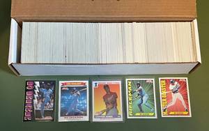 lot 69 image: 1991 Score Baseball Cards, Several Hundred - Chipper Jones RC, Several Bo Jacksons