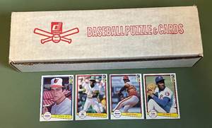 lot 87C image: 1982 Donruss Baseball Complete Factory Set - Cal Ripken Jr RC, Henderson, Ryan, Lee Smith RC - Vintage Baseball Cards