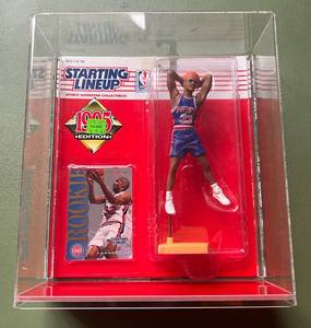 lot 193 image: Grant Hill Rookie 1995 Starting Lineup Figure in Case - Basketball