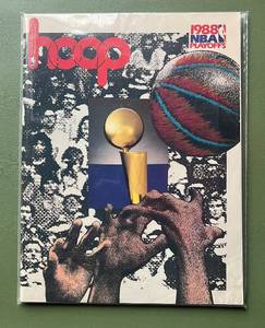 lot 190 image: 1988 NBA Playoffs Hoop Magazine Program