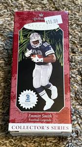 lot 38E image: Emmitt Smith Christmas Ornament Collectors Series by Hallmark - Dallas Cowboys Football