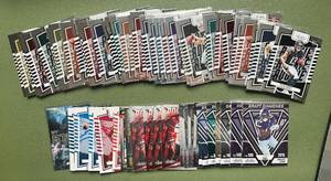 lot 82 image: 2023 Absolute Football 72 Card Lot - Draft Diamonds, Star Gazing Inserts, Rookies, Silvers, Legends, Stars