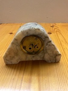 Antique marble clock.