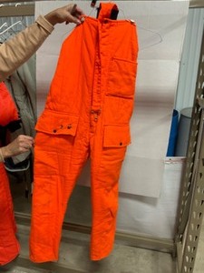 Overalls - Woodfield - Size M- Blaze orange