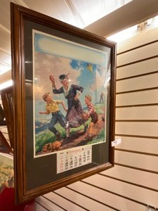 Vintage Grandma Flying High  by Hy Hintermeister