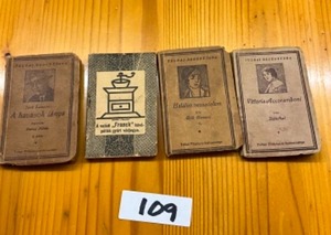 Antique books from Budapest.