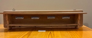 Antique German towel rack.