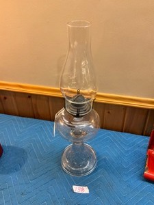 Antique kerosene lantern.