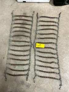 2 - Snow blower chains.