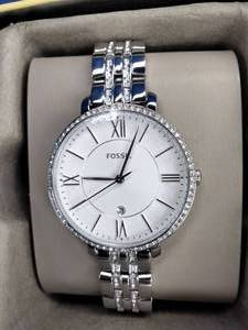 lot 39 image: Fossil Womens Jacqueline Stainless Steel Watch