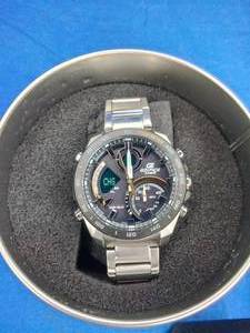 lot 40 image: New Casio Edifice Solar Bluetooth