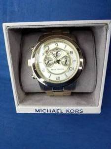 lot 53 image: Michael Kors Mens Runway Chronograph Watch