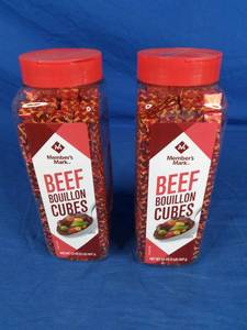 lot 26 image: New 2 Beef Bouillon Cubes 32 Ounce Each