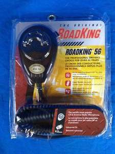 lot 11 image: RoadKing Noise-Cancelling 4-Pin CB Microphone - Black