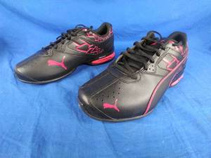 lot 99 image: New PUMA Womens Tazon 6 FM Running Shoe, Size 11 Black Rose