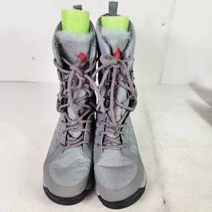 Womens Columbia Meadows Omni-Heat 3D Grey Waterproof Boots Size 9 Excellent Condition
