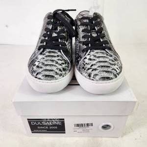 Womens Dulsaline Tie Casual Shoes BlackWhite New