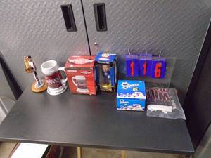 Nascar items. As shown.