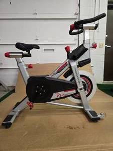 lot 63 image: Freemotion Carbon Drive S11.9 Commercial Spin Bike (Works fine but with Stuck Resistance)