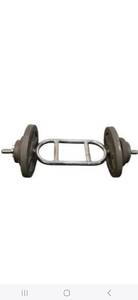 lot 70 image: 80LB Weights (Two 25LBs, Two 10LBs, and Two 5LBs)