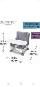 lot 16 image: Summer foldable Infant Chair