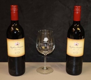 lot 202 image: Gift-ItPrairie Berry Raspberry Honeywine South Dakota Winery Two-Unopened 750ml Bottles