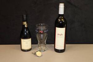 lot 210 image: Gift-ItPrairie Berry Jingle American Red Wine and Frontenac South Dakota Winery Two-Unopened Bottles