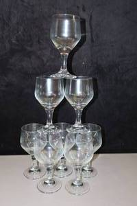 lot 239 image: Crystal Stemware Set of Eight