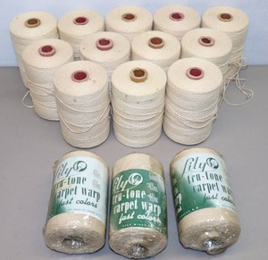 lot 347 image: (15) Bulk Lily Tru-Tone Carpet Warp