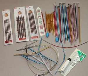 lot 354 image: Crochet Knitting Accessories Etc.