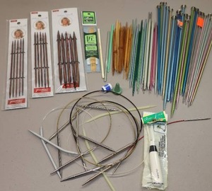 lot 355 image: Crochet Knitting Accessories Etc.