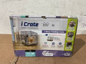 lot 200 image: iCrate Dog Crate 18-inch Single Door