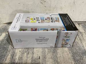 lot 121 image: Mainstays Deluxe Household Organizer