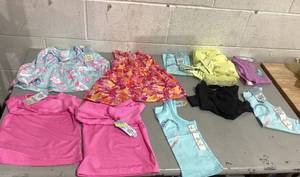 lot 434 image: LOT OF 10 Girls Clothing, Size 2T