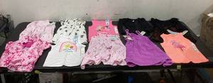 lot 527 image: LOT OF 10 Baby Girls Clothing, Size 4T
