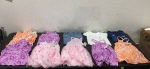 lot 529 image: LOT OF 10 Baby Girls clothing, Size 4T