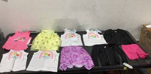lot 532 image: LOT OF 10 Baby Girls clothing, Size 4T