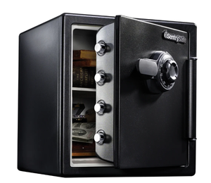 lot 545 image: SentrySafe SFW123CS Fire-Resistant Safe and Waterproof Safe with Dial Combination Lock, 1.23 Cu. ft.