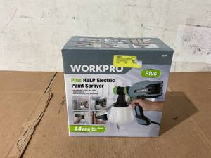 lot 258 image: WorkPro Plus 14GPH Electric Paint Sprayer, 120 Volt, Model 2234, New