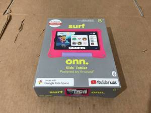 lot 285 image: onn. 8 Kids Tablet, 32GB (2021 Model) - Pink