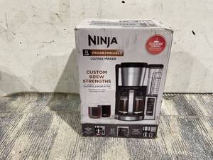lot 175 image: Ninja 12-Cup Stainless Steel Coffee Maker CE250