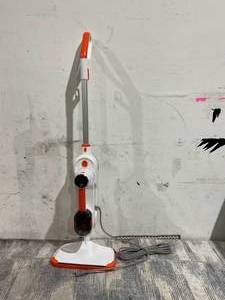 lot 179 image: VEVOR Steam Mop, 8-in-1 Hard Wood Floor Cleaner with 7 Replaceable Brush Heads