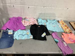 lot 448 image: LOT OF 10 Girls Clothing, Size 2T