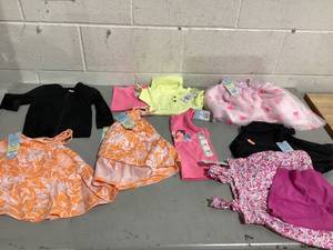 lot 497 image: LOT OF 10 Girls Clothing, Size 18 months