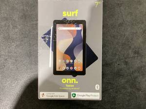 lot 596 image: onn. 7 Tablet, 32GB, (2024 Model) - Indigo