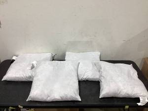 lot 554 image: LOT OF 4 20X20 Pillows