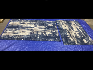 lot 560 image: LOY OF 2 KUETH Area Rugs for Living Room
