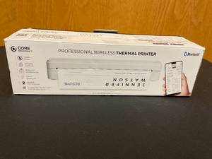 lot 46 image: Core Innovations Pro Wireless Inkless Thermal Printer, iOS & Android Compatible, 8.5 x 11