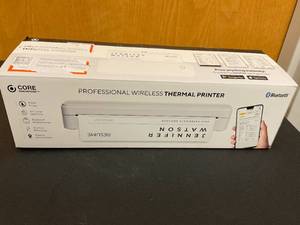 lot 45 image: Core Innovations Pro Wireless Inkless Thermal Printer, iOS & Android Compatible, 8.5 x 11