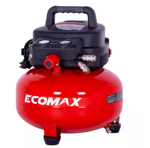 lot 96 image: ECOMAX 6 Gal. 150 PSI Electric Pancake Air Compressor